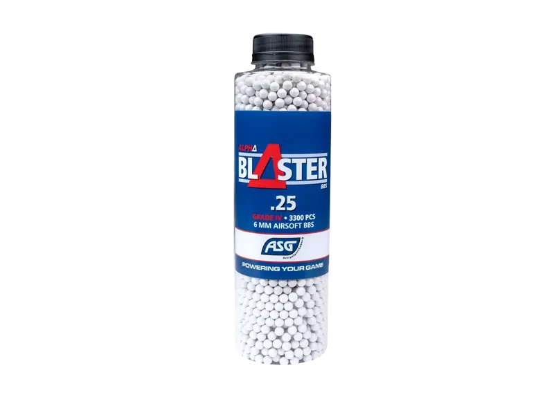 Μπιλιες Soft Alpha Blaster, 0.25g/3300BBs