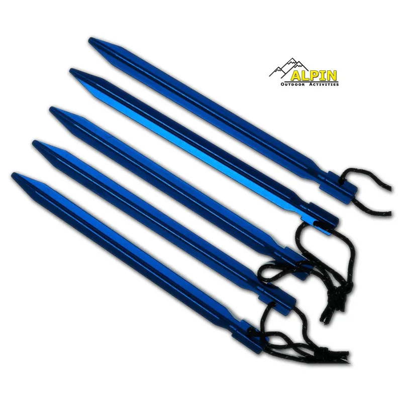 Πασαλάκια Αλουμινίου Υ-Peg 15cm Μπλε Alpin Outdoor