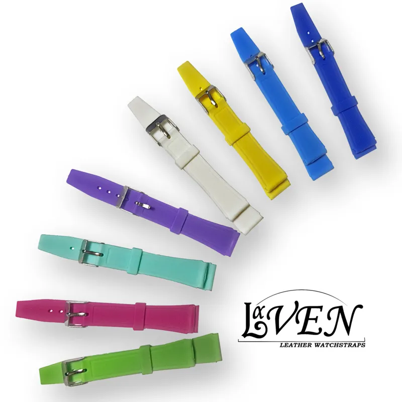 Λουράκι Καουτσούκ Ισιο Τυπου QnQ Χρωματα LaVens Straps