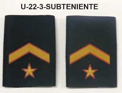 Hombreras Divisa Grs-Subteniente