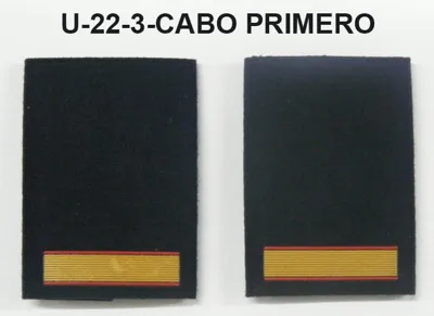 Hombreras Divisa Grs-Cabo Primero