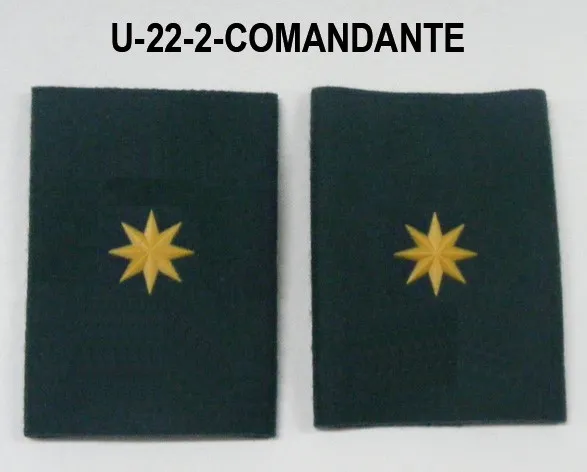 Hombreras con Divisa Comandante