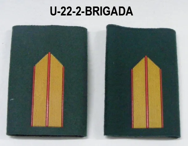 Hombreras con Divisa Brigada