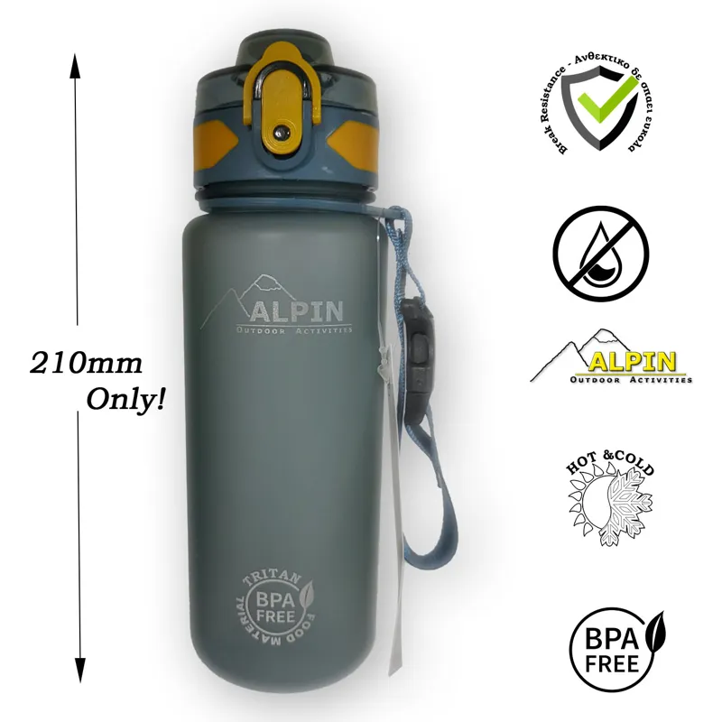 Καινούργιας Σχεδίασης Παγούρι 500ml V2 Alpin Outdoor Compact · Azul