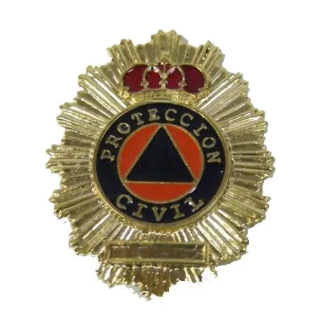 Placa Protección Civil Pecho