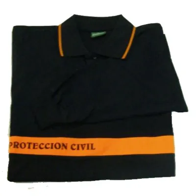 Polo con Franja Manga Larga