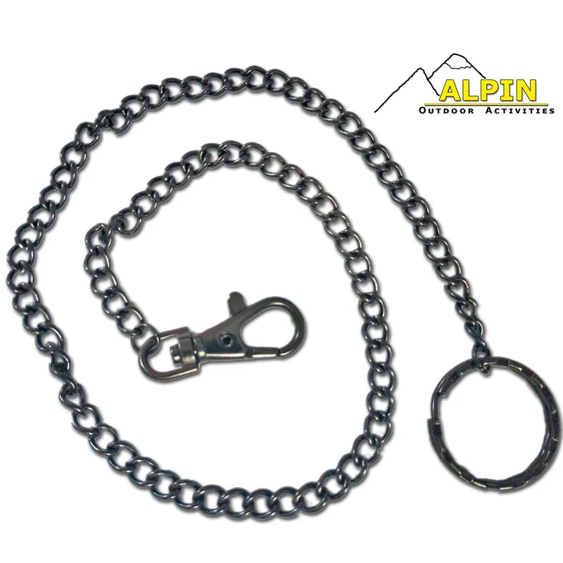 Αλυσιδα Κλειδιων 51mm Με Κρικο Plated · Negro