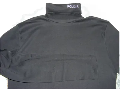 Jersey Policía de Cuello Invierno