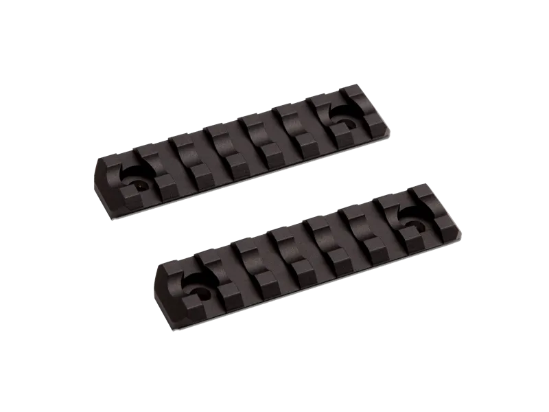 M-LOK Rail, Short, 7 Slots, 2PCS