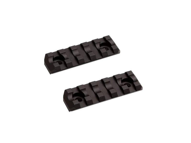 M-LOK Rail, Short, 5 Slots, 2PCS