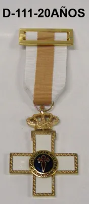 Medalla Cruz a la Constancia 20 AÑOS