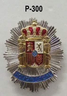 Placa Policía Local Escudo Constitucional