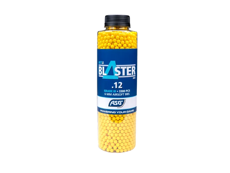 Μπιλιες Soft Beta Blaster, 0.12g, 3300 Pcs, Σε Μπουκάλι