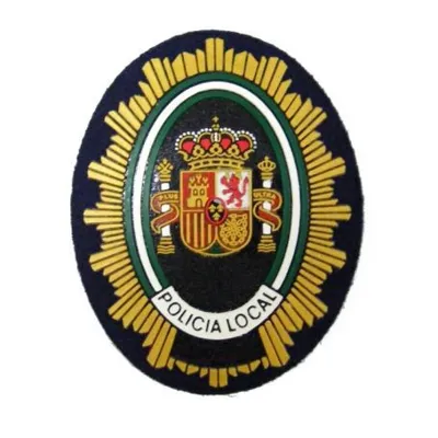 Policía Local Pecho con Escudo Constitucional