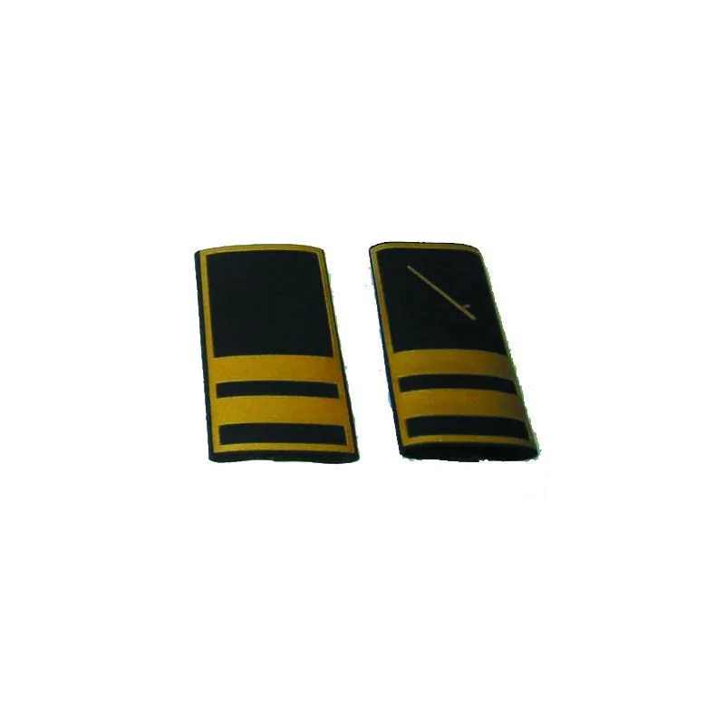 Hombreras PVC Subinspector · Oro