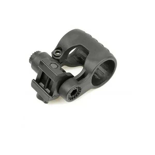 Metal Adjustable 1" Flashlight Mount · Negro