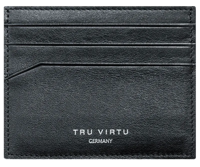 Πορτοφολι Tru Virtu Soft Nappa · Negro