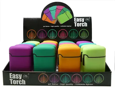 Αναπτηρας Easy Torch Color Happy (Πακετο Των 20 Τεμ.)
