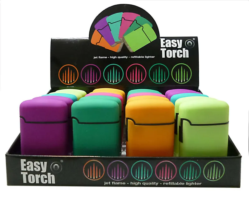 Αναπτηρας Easy Torch Color Happy (Πακετο Των 20 Τεμ.)