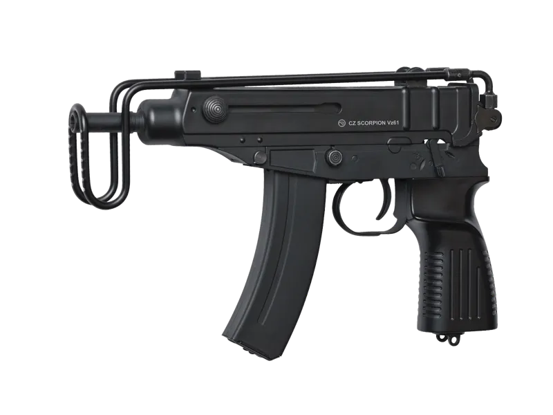 Οπλο Soft, Slv, Scorpion VZ61 · Negro