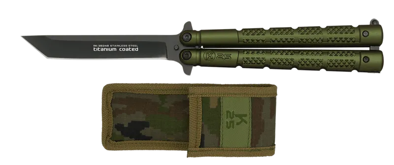 Σουγιας, BT, Titanium Coated,, 36249 · Verde / OD
