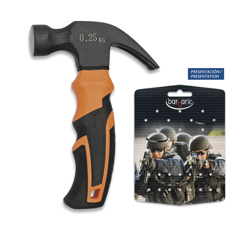 Σφυρί Κοντό, Mini-Hammer / 16 cm · Black orange