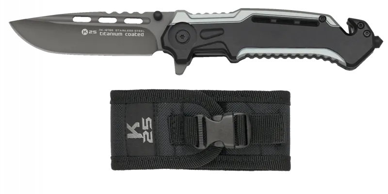 Σουγιάς Tactical Folding Knife. · Grey noir