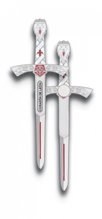 Σπαθακι Μαγνητης TOLE10 Corazon de Leon Mini Sword Magnet, 09360