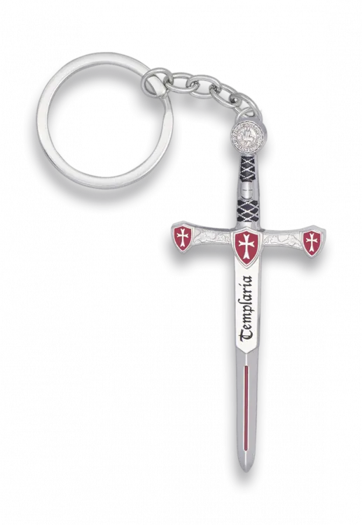 Μπρελοκ TOLE10 Key-Ring. Templar Sword 8.3 cm, 09784