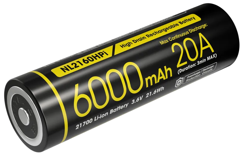 Μπαταρια 21700 / 6000mAh / HPi (Τιμή Τεμαχίου)