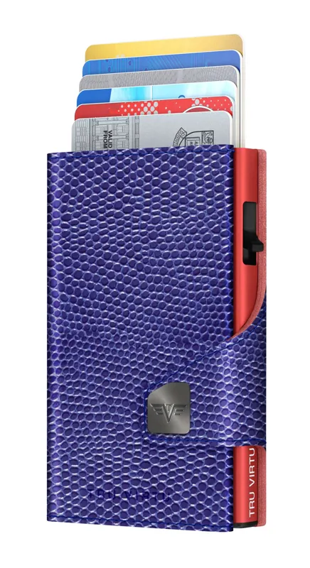 Πορτοφολι Tru Virtu Click & Slide Iguana Glossy Violet