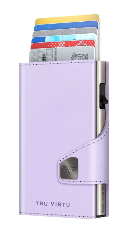 Πορτοφολι Tru Virtu Click & Slide Lilac Matt