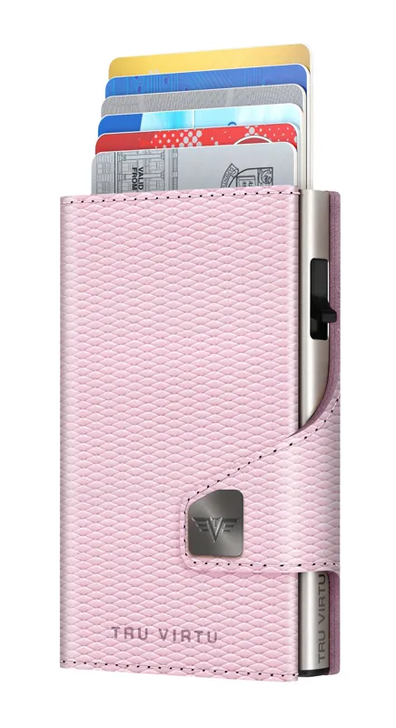 Πορτοφολι Tru Virtu Click & Slide Rhombus Rose