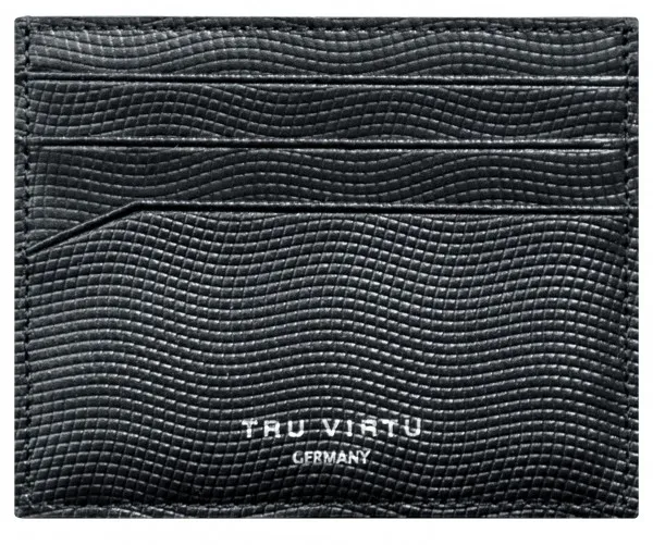 Πορτοφολι Tru Virtu Soft Lizard · Negro