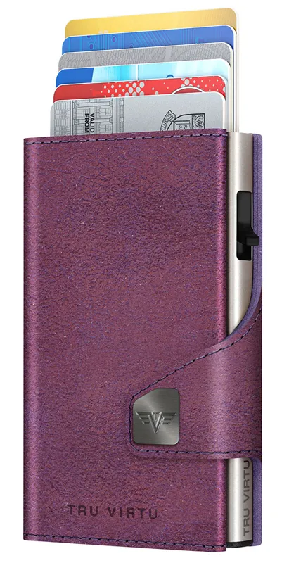 Πορτοφολι Tru Virtu Click & Slide Glitter Blackberry