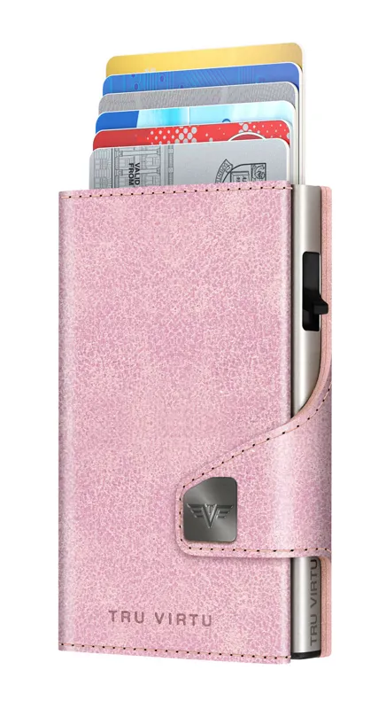 Πορτοφολι Tru Virtu Click & Slide Glitter Rose