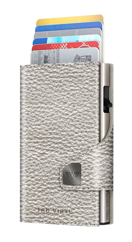 Πορτοφολι Tru Virtu Click & Slide Metallic · Plata