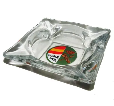 Cenicero Guardia Civil Cristal
