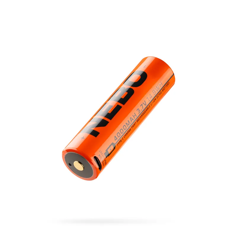 Φακου Μπαταρια Επαναφορτ. 21700, 4000mAh