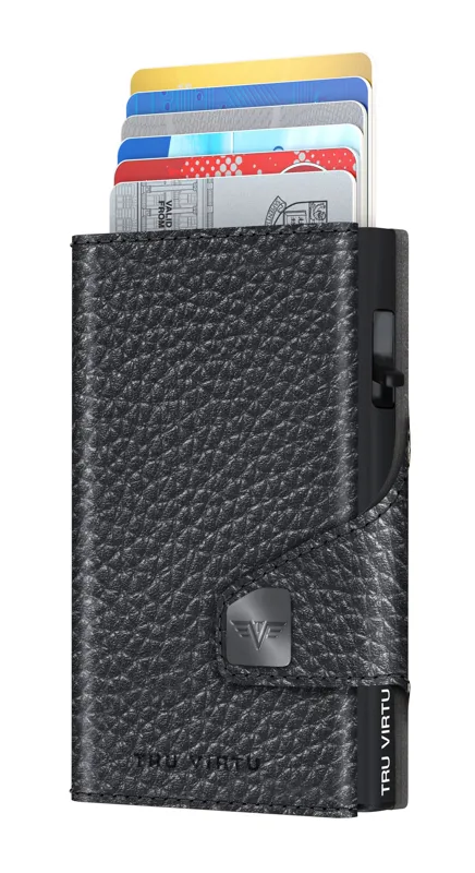Πορτοφολι Tru Virtu Click & Slide Pebble · Black black