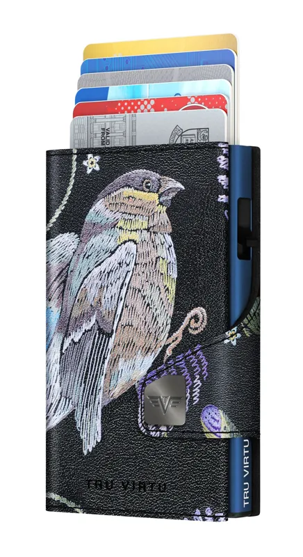 Πορτοφολι Tru Virtu Click & Slide 3D Bird & Clover