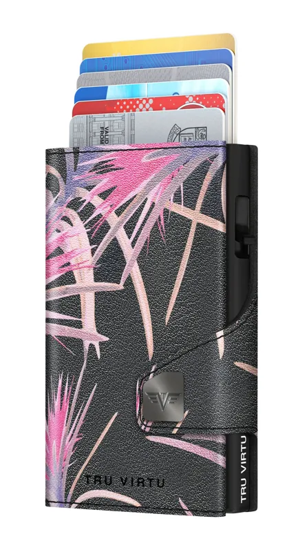 Πορτοφολι Tru Virtu Click & Slide 3D Pineapple Flower