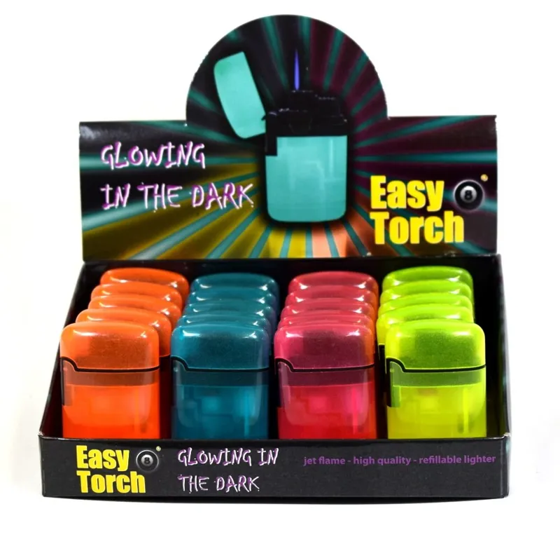Αναπτηρας Easy Torch Glow in the Dark (Πακετο Των 20 Τεμ.)