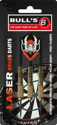 Βελακια DART Bull’s, Steel Darts, Laser, 20g