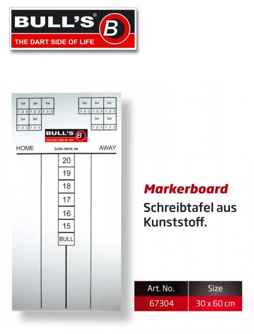 MarkerBoard Bull’s 30×60 cm