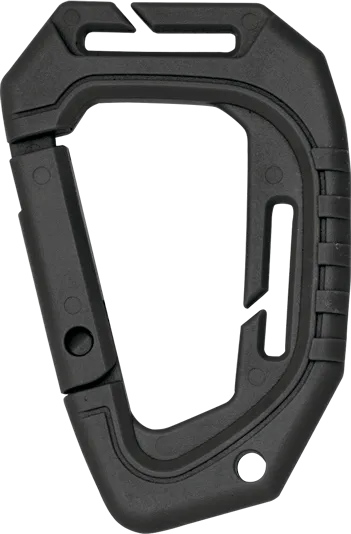 Κρίκος Carabiner Συνθετικός · Negro