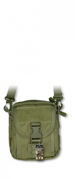Τσαντάκι Ώμου Tactical, MOLLE,, 34895-VE · Verde / OD