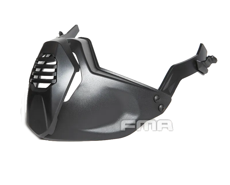 ΜΑΣΚΑ Soft Κάτω Γνάθου, Κράνους FAST, Mandible · Negro
