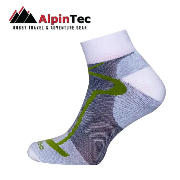 AlpinPro Multisport Light Short – AlpinTec – Small (36-39) / Άσπρο – Πράσινο