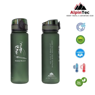 Παγούρι 500ml Μαχητής – AlpinTec – Σκούρο Πράσινο - AlpinPro